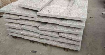 儋州芝麻白蘑菇石，自然面