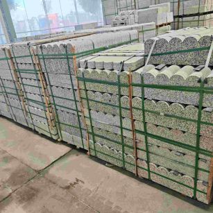 儋州芝麻白芙蓉白花边石