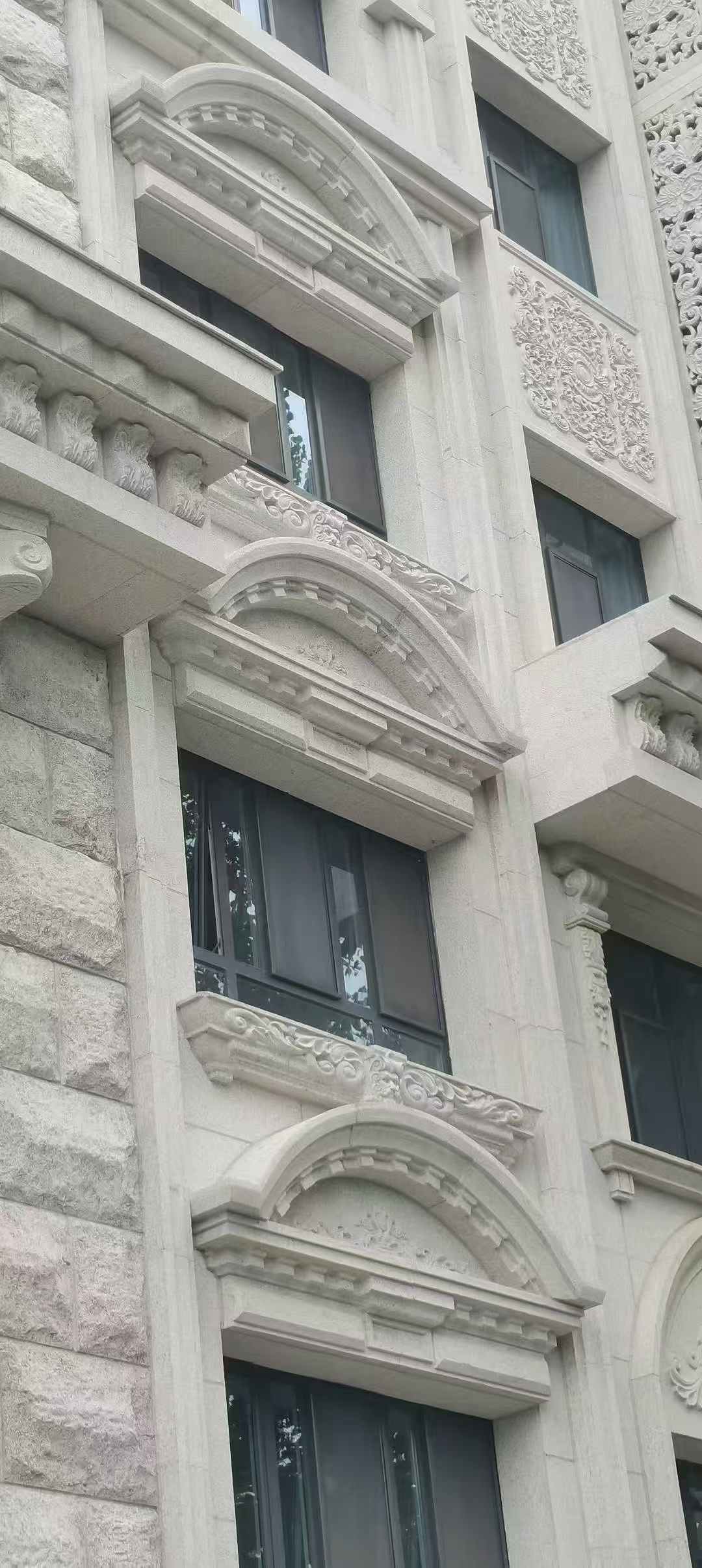 儋州芝麻白异形 石材异形定制