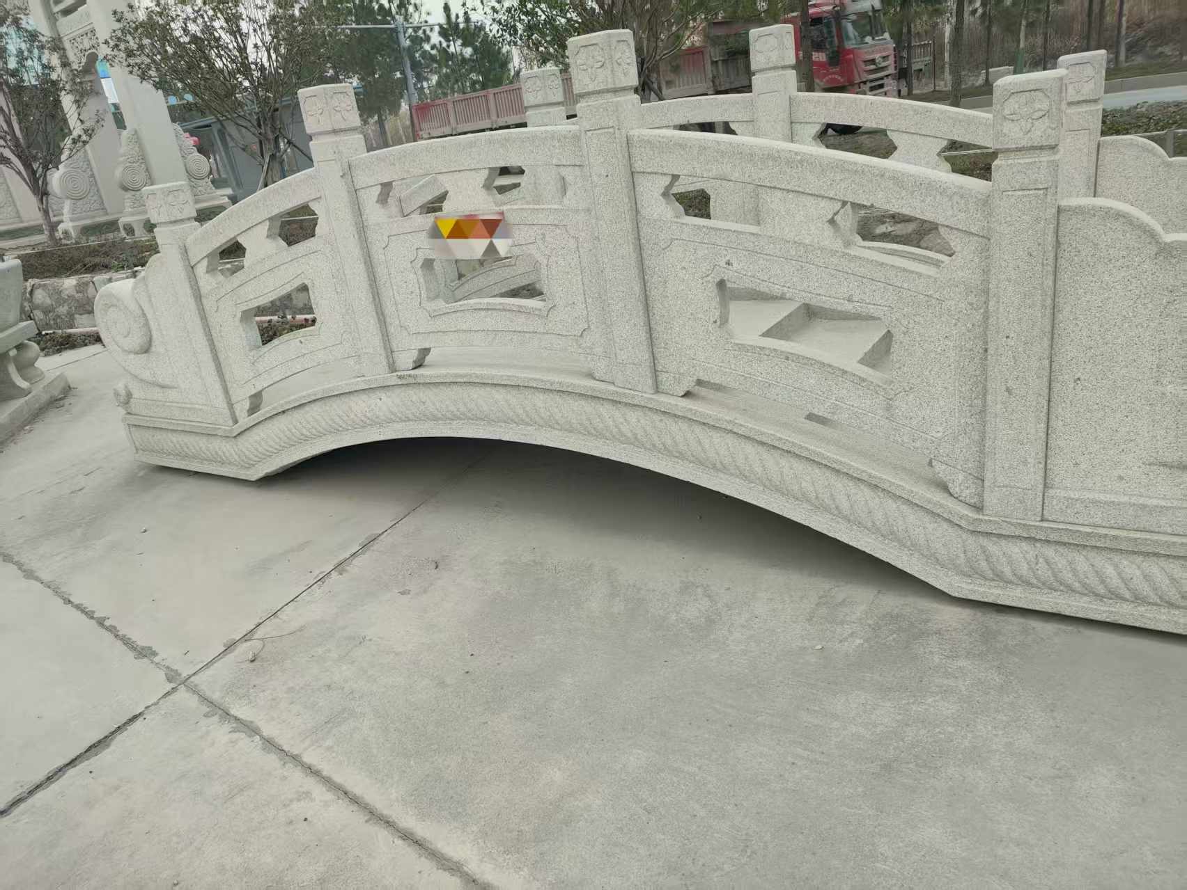 儋州芝麻白拱桥，石桥
