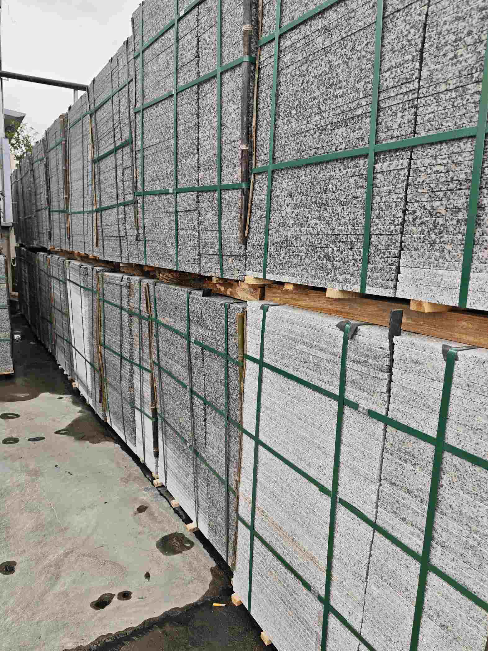 儋州芙蓉白地铺石，石材地铺石