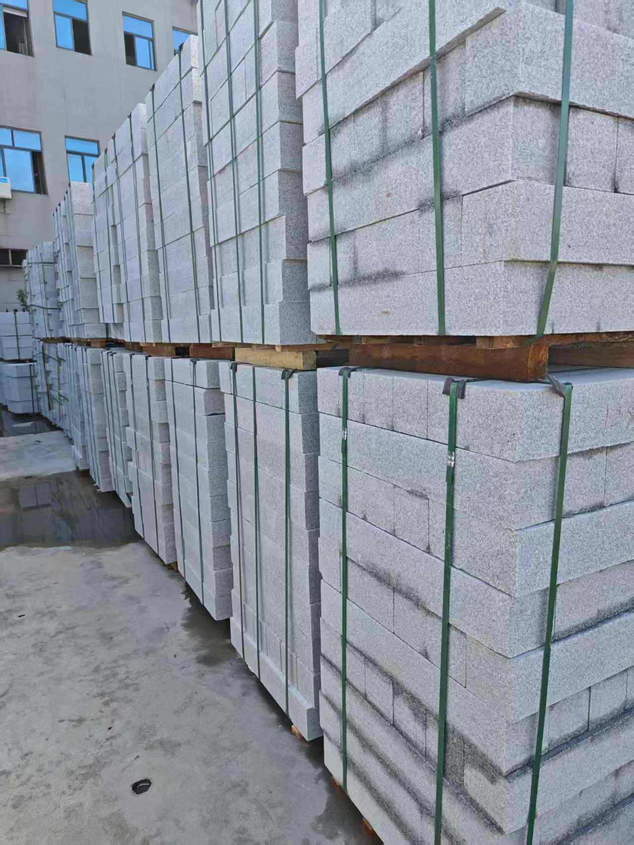 儋州芝麻白路牙石，路侧石